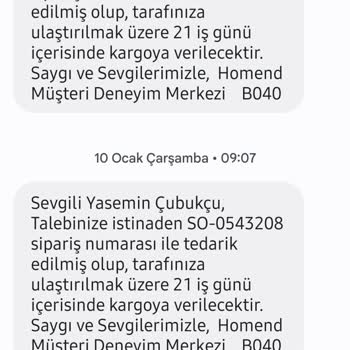 Homend Bu Markadan Kesinlikle Ürün Alma