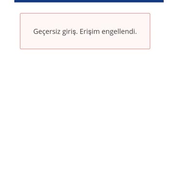 LC Waikiki Kazanıyorum Uygulamasında Geçersiz Giriş. Erişim Engellendi Diyor