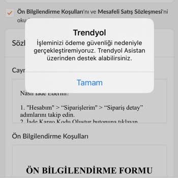 Trendyol Hesabım Askıya Alındı