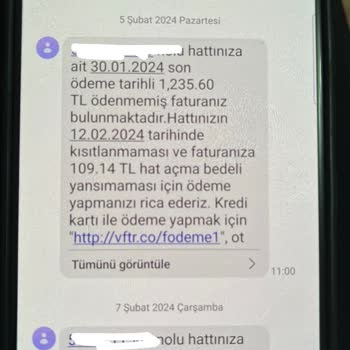Vodafone Fatura Şoku: Beklenmedik Ücretlendirme Ve İletişim Eksikliği