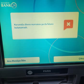Halkbank ATM Harç Sorunu