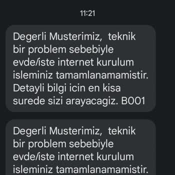 Türk Telekom Evime 1 Yildir İnternet Bağlatamıyorum