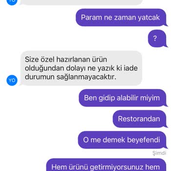 Getir Yemek Siparişim İptal Edildi!