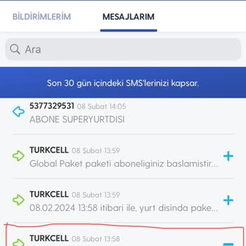 Turkcell Faturada Fahiş Fiyat