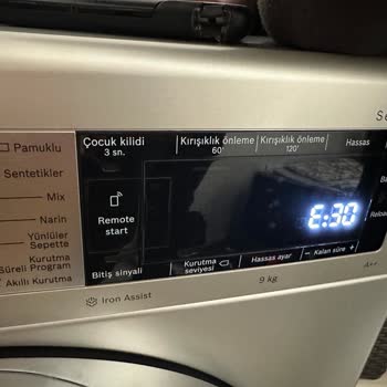 Bosch Kurutma Makinesi Gümüş 9 Kg