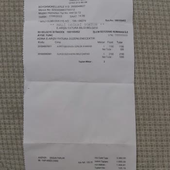 Desa Tamire Gönderdiğim Çantayı Bozuk Bir Şekilde Tarafıma Gönderdi.