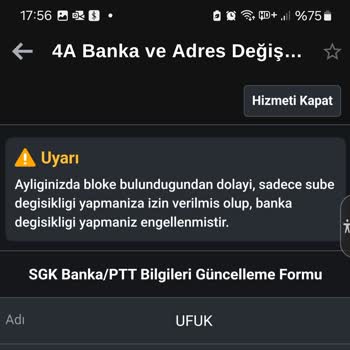 İş Bankası Maaş Hesabı Blokesi