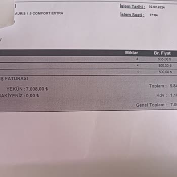 #Toyota Yarımca Servis Cidden Sıkıntılı