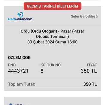 Lüks Karadeniz Müşteri Memnuniyetsizliği Yazdıklarımı Okursanız Sevini