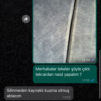 Nehir Koltuk Yıkama Koltuk Yıkama Hizmetinde Memnuniyetsizlik