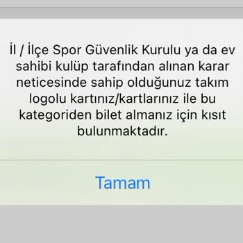 Passolig Altay Maç Bileti Alamıyorum