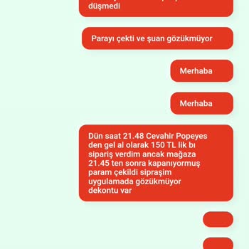Tıkla Gelsin Uygulaması Paramı Çekti