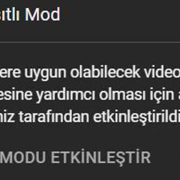 Oris Telekom Kısıtlama Modu Kaldırma