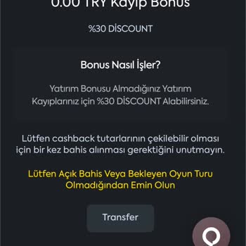 Starzbet Kayıp Bonusu Ve Müşteri Memnuniyetsizliği