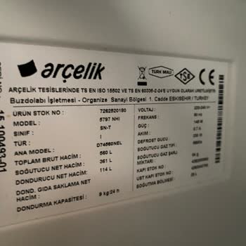 Arçelik Servisinin Buzdolabında 10 Yıllık Garantisine Uymaması