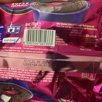 Ülker Olala Sufle Yabancı Cisim