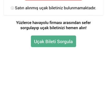 Obilet Den Aldığım Uçak Biletim Gözükmüyor