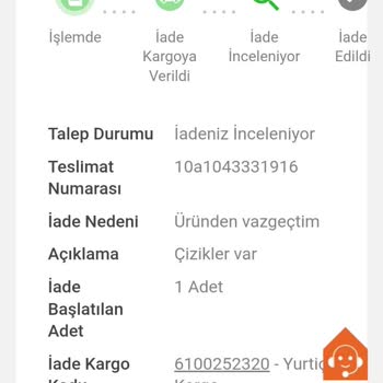 Koçtaş İade Talebi Oluşturdum Halen İade Edilmedi