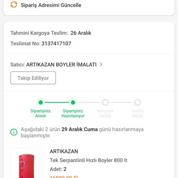 Trendyol, Zam Gelen Ürünlerin İptalini Talep Ediyor. Gönderim Yapmıyor