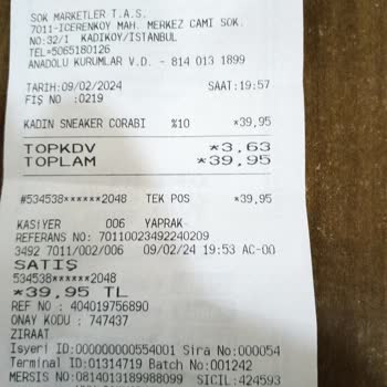 Şok Market Etiket Ve Kasa Arasındaki Fiyat Farkı