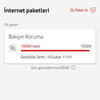 Vodafone Haberim Olmadan Paket Yapılıyor