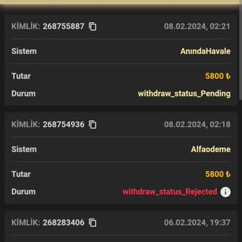 Wbahis Sitesi Paramı Ödemiyor
