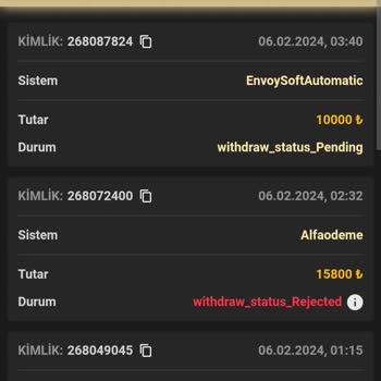 Wbahis Sitesi Paramı Ödemiyor