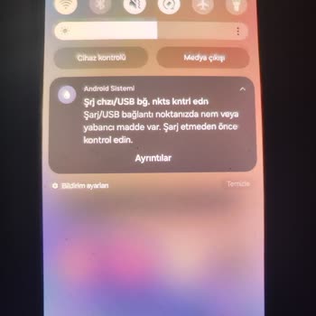 Samsung Telefon Nem Algılandı Sorunu