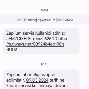 VizyonMobil Ücret İadesini Talebi Hk