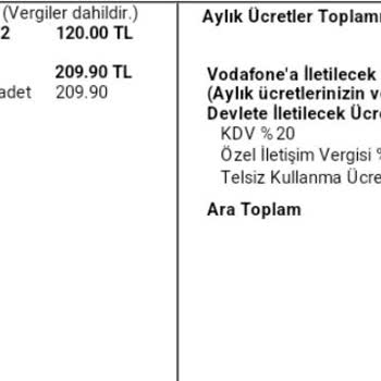 Vodafone Habersiz Kafasına Göre 209.90 TL Yurt Dışı Paketi Ekledi