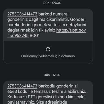 PTT Kargo 1 Aydır Kargomu Getirmiyor!