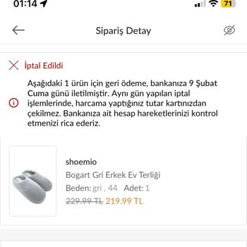 Trendyol Para İadesi Papara Kartıma Geri Yatırılmadı