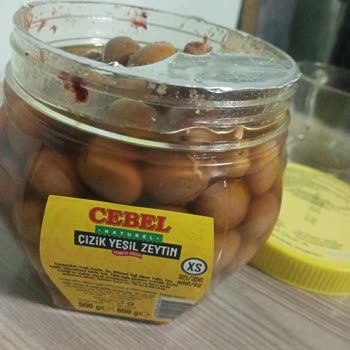 Cebel Marka Yeşil Çizik Zeytin