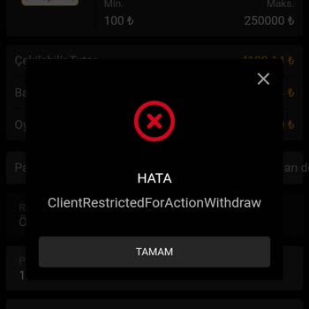 TamBet Çekim Yapim Yardımcı Olur Musun