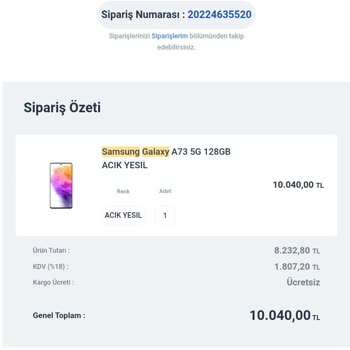 Samsung Telefon A73 Hatalı Üretim Toplatılmalı!