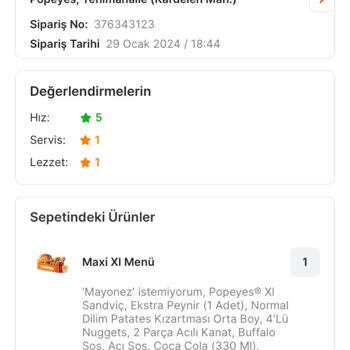 Migros Yemek Siparişi Eksik Teslim Ediyor