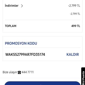 Samsung Sattığı Ürünün Garanti Sonrası Yenisini Veremiyor.