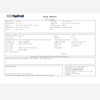 Kurumsal Paketleme Islak İmzam Yoktur