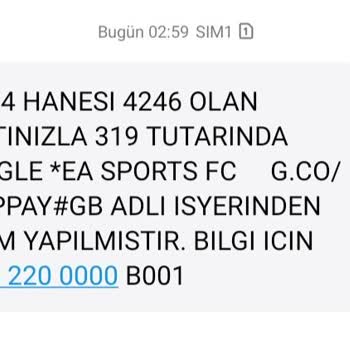 EA Sports İzinsiz Para Çekimi