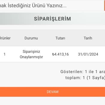 Arya Gross Ürün Kargolamama