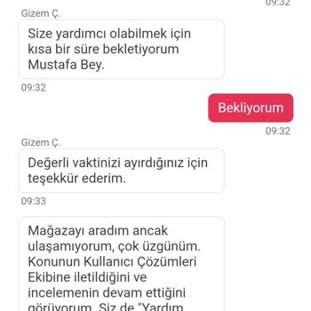 Yemeksepeti Market Eksik Ürün Geri Dönüş Yok