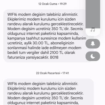 Turkcell Superonline Modem Değişikliği Ve Müşteri Hizmetleri Şikayeti