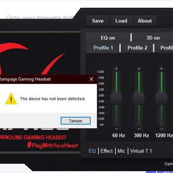 Rampage RM-K20 | The Device Has Not Been Detected
