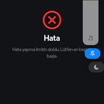 Papara Hata Yapma Limitim Doldu