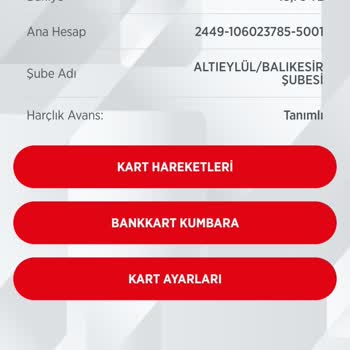 Ziraat Bankası Ziraat Harçlık Avans