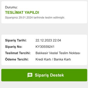 Kitapyurdu'nun Teslim Edilmeyen Ürünü Teslim Edildi Olarak Göstermesi