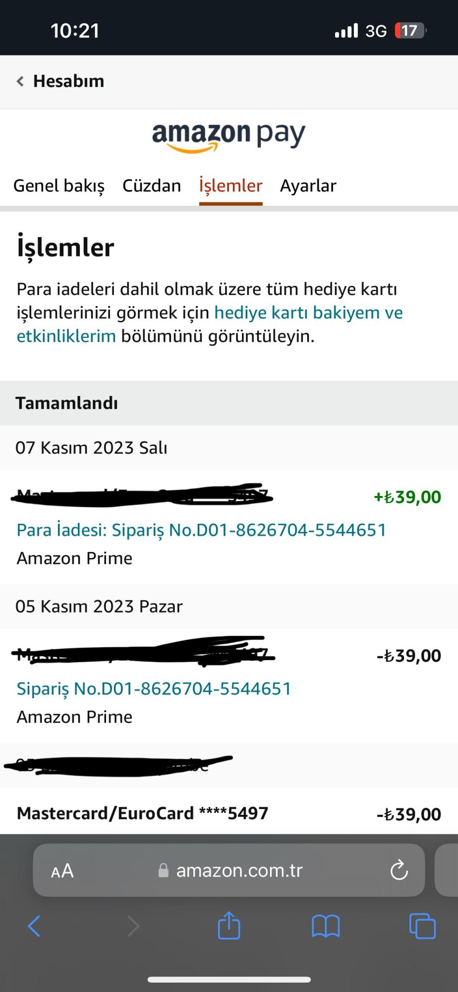 Amazon Prime yelik creti Sorunu ikayetvar Amazon prime yelik creti sorunu ikayetvar