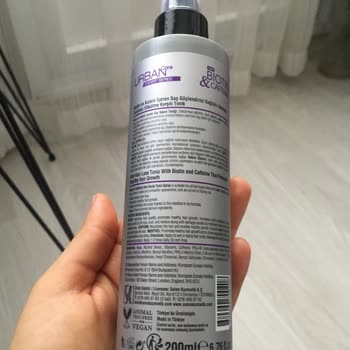 Urban Care Biotin Caffeine Tonik Sprey Saçı Beyazlatıyor