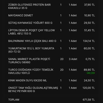 Migros Yanlış Sipariş, Kusurlu Ürün