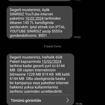 Türk Telekom İnternet Paketimi Harcıyorlar